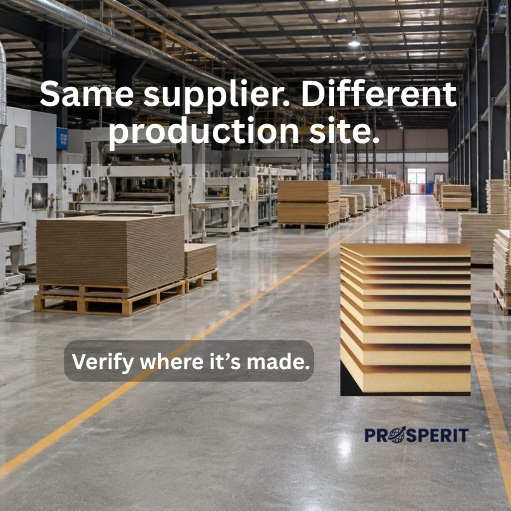 Chinese supplier production site verification for industrial sourcing