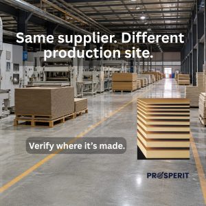 Chinese supplier production site verification for industrial sourcing