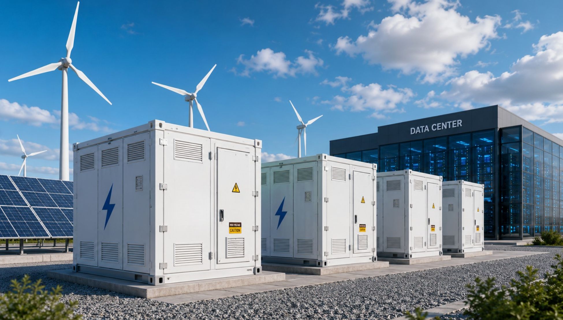Battery Energy Storage Systems (BESS) for data centers, industrial, renewable energy, and offshore applications